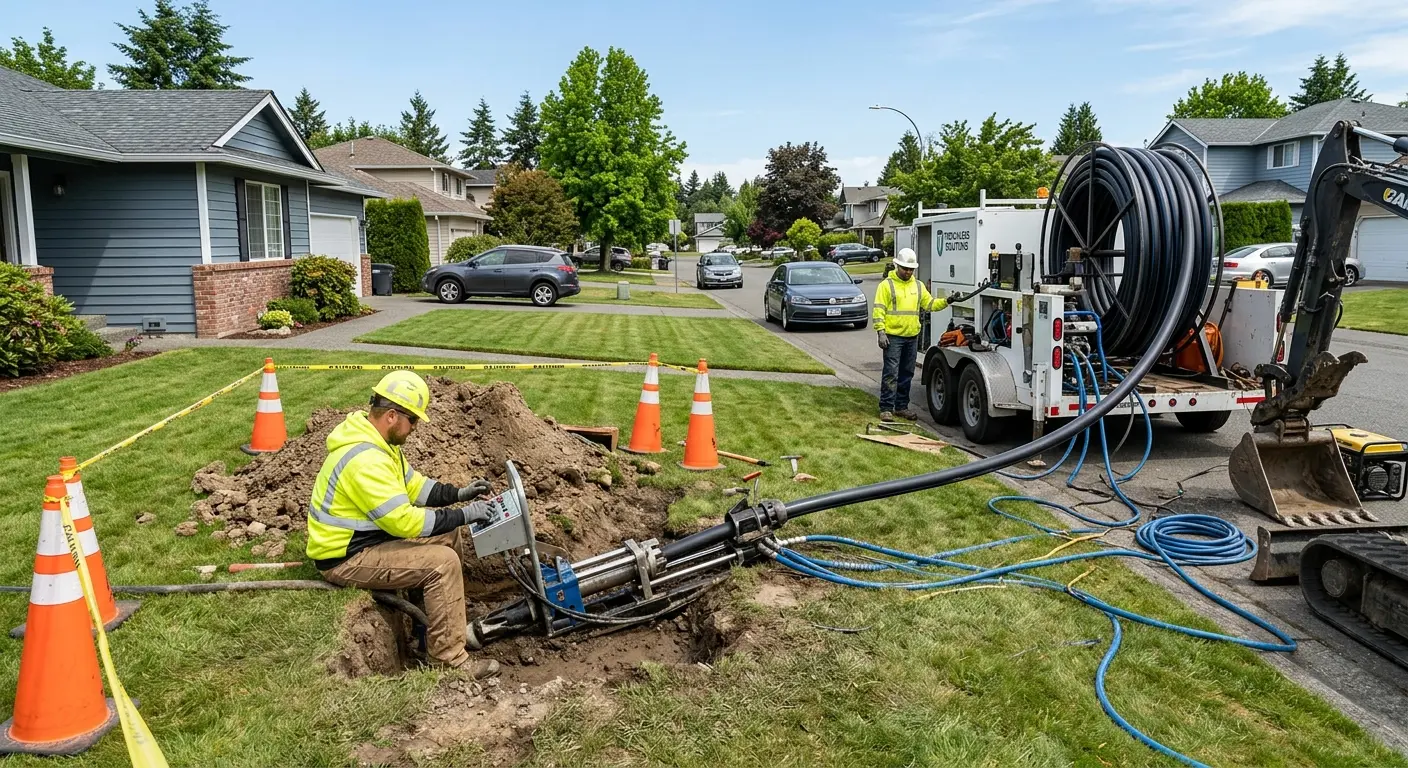 Sewer Line Repair in Acushnet, MA